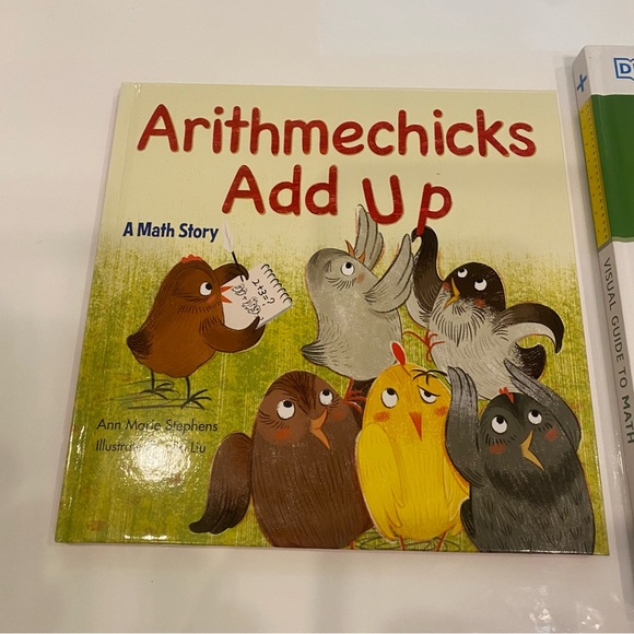 Bundle of 5 Math Themed Kids Homeschool Learning Books - Picture 4 of 12